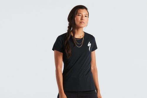 Camiseta de manga corta con logotipo Specialized para mujer